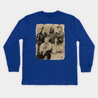 Classic 80s The A Team 1983 Kids Long Sleeve T-Shirt